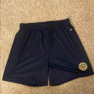 PA State Police Academy running shorts. Size X-Large 
100 % polyester